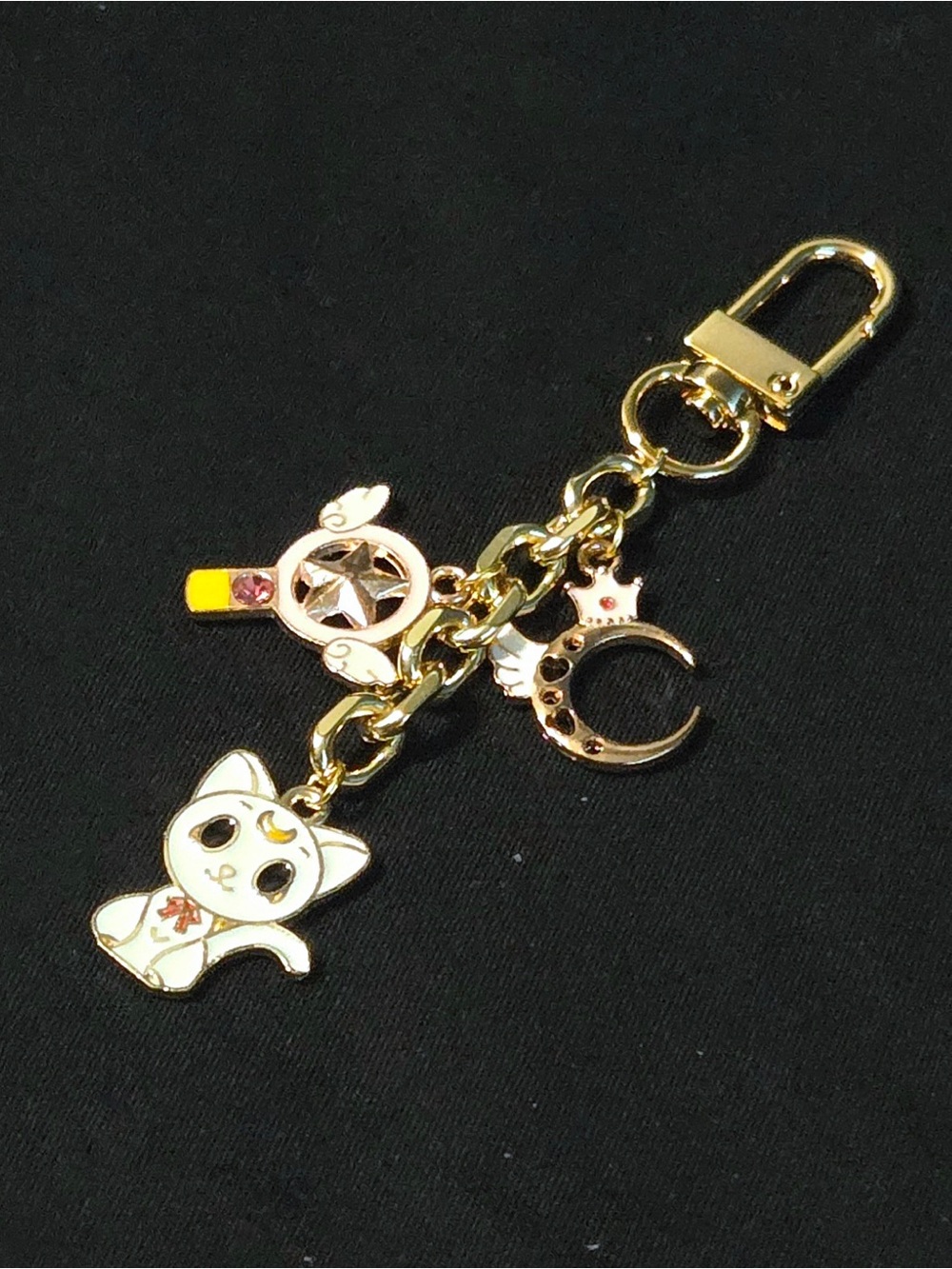 anime inspired charm pendant keychain | bag charm | purse chain | geo link - Picture 2 of 2